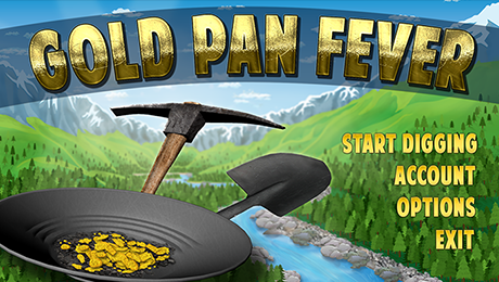 Gold Pan Fever Main Menu